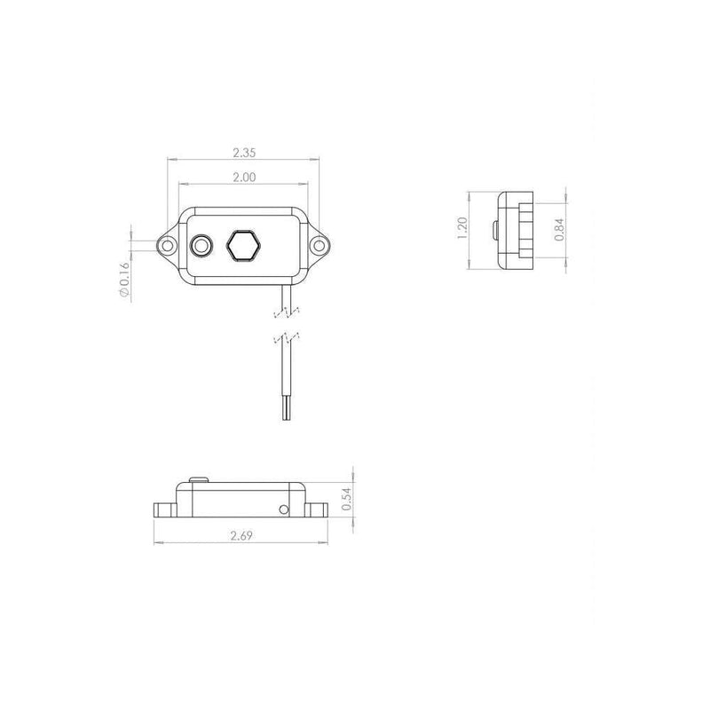 Load image into Gallery viewer, Baja Designs LED Dome Light Each With Switch Green Lens Universal 398056
