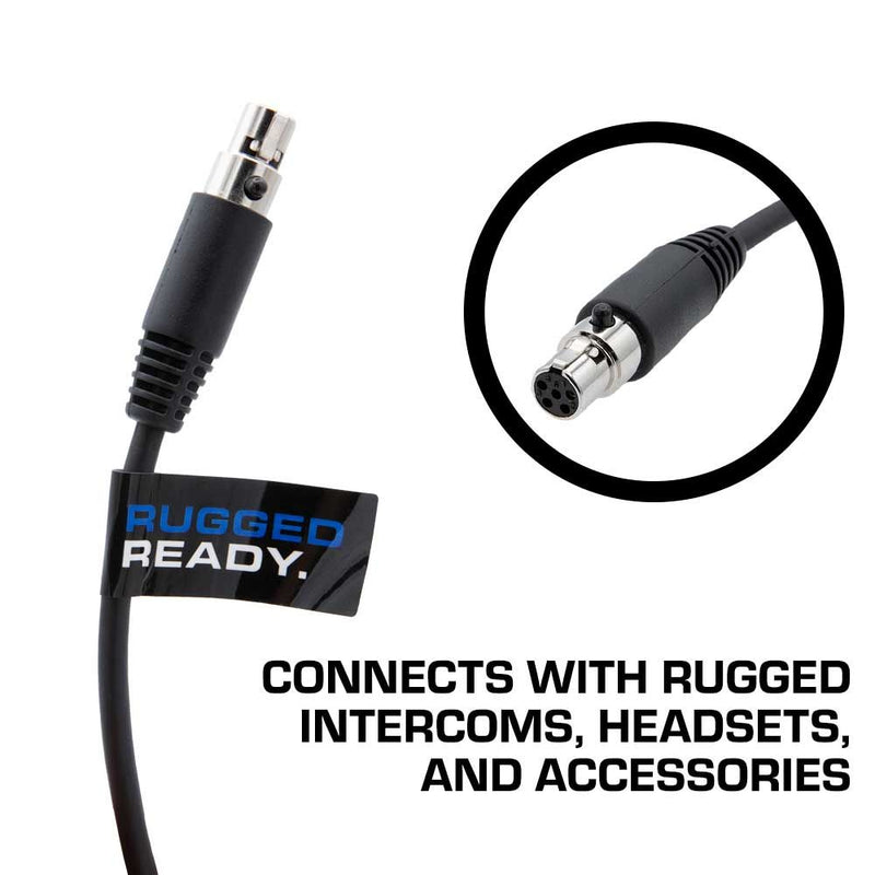Load image into Gallery viewer, Rugged Radios Adventure Radio Kit - M1 Waterproof Powerful Business Band Mobile Radio Kit and External Speaker RK-M1-V-SPK
