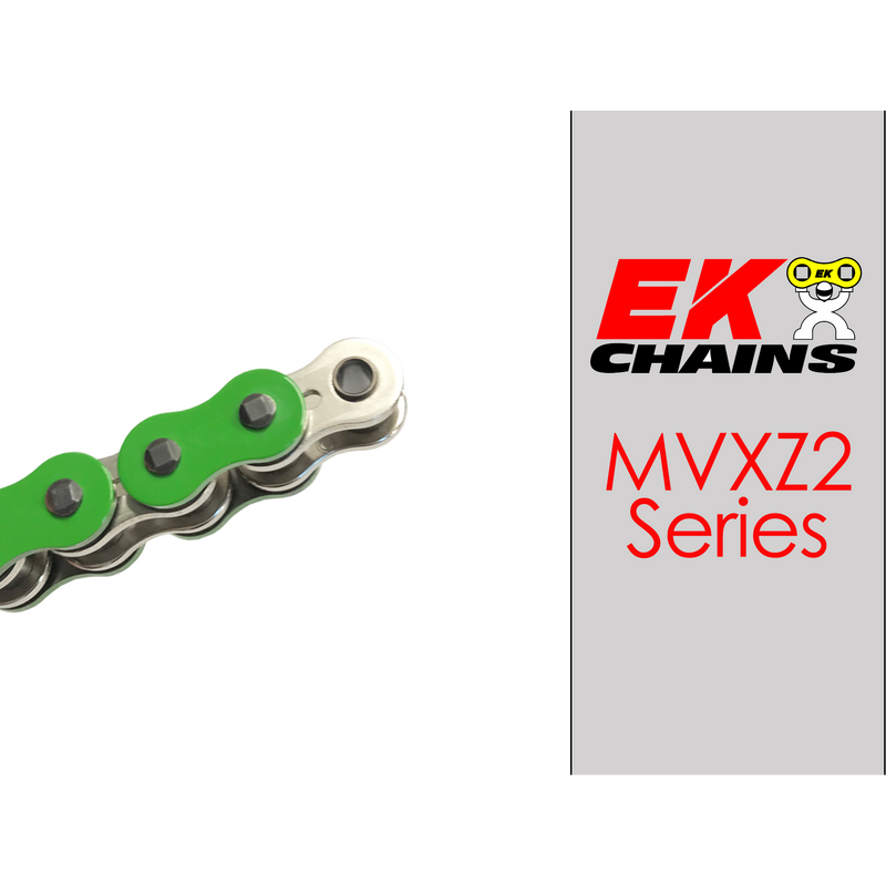 Load image into Gallery viewer, EK 520-MVXZ2 MX Motorcycle Drive Chain (Specify Links and Color) Rivet Master Link

