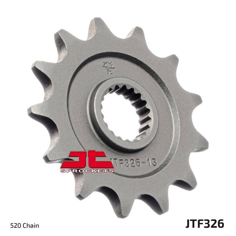 Load image into Gallery viewer, JT Sprockets Front Steel Countershaft Sprocket 13 Tooth 13T 520 Chain JTF326.13
