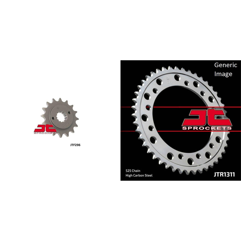 Load image into Gallery viewer, Front &amp; Rear Sprocket Kit for Street HONDA NT650 Hawk GT 1988-1991
