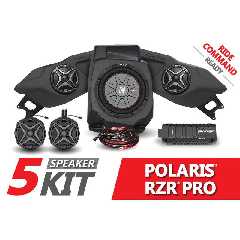 Load image into Gallery viewer, SSV Works 5-Speaker Plug-And-Play System For Polaris RZR Pro XP 2020-2022
