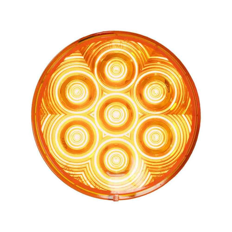 Load image into Gallery viewer, LumenX 4 Inch Round LED Trailer Tail Light - Amber
