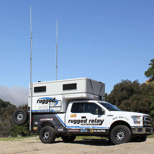 Rugged Radios 20 Ft Telescoping Flag Pole for Base Camp and Base Station Antenna ANT-POLE-20
