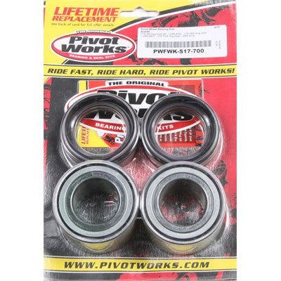 2008-2009 Suzuki LTA-750X King Quad Pivot Works Front Wheel Bearing Kit Suzuki A