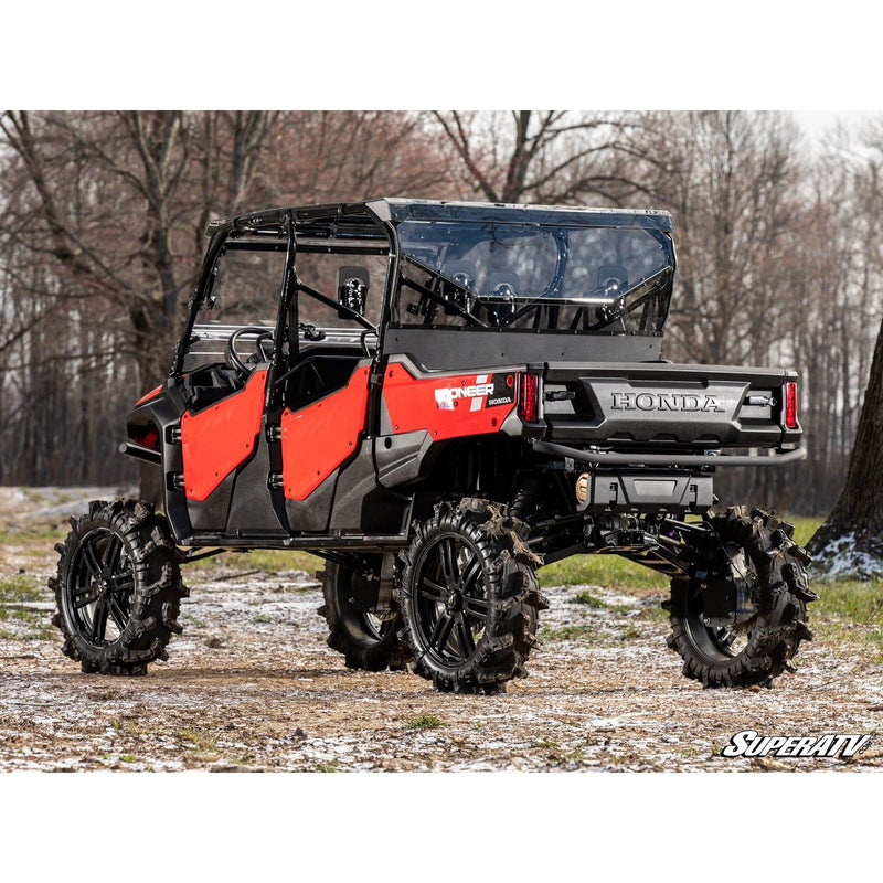 Load image into Gallery viewer, SuperATV Honda Pioneer 1000-6 Rear Windshield RWS-H-PIO1K6-76
