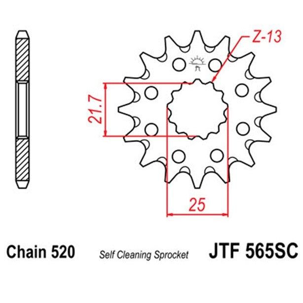 Load image into Gallery viewer, Front &amp; Rear Steel Sprocket Kit for ATV/UTV YAMAHA YFZ450 2004-2009
