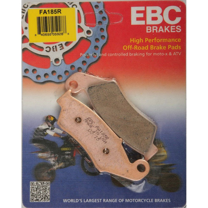 Load image into Gallery viewer, EBC 1 Pair Sintered R Series Heavy-Duty Brake Pads MPN FA185R
