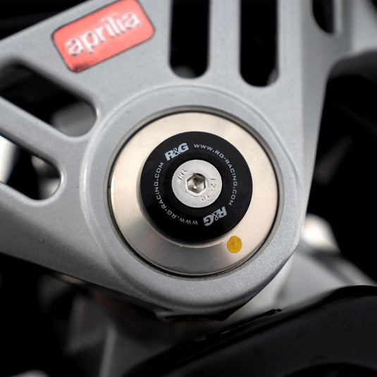 R&G Racing Black Top Yoke Cap For 2024-2025 Aprilia RS457