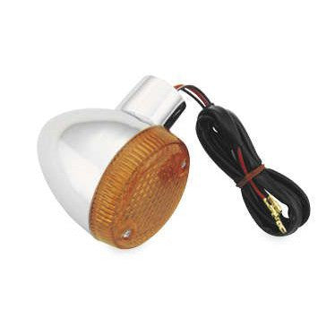 Turn Signal and Lens For Honda VT800C Shadow 1988 Front Left Chrome