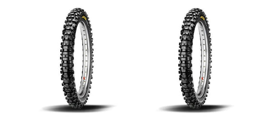 Pair of Maxxis Maxxcross Desert-IT M7305D Bias Dirt Bike Tires Front 90/100-21 (2)