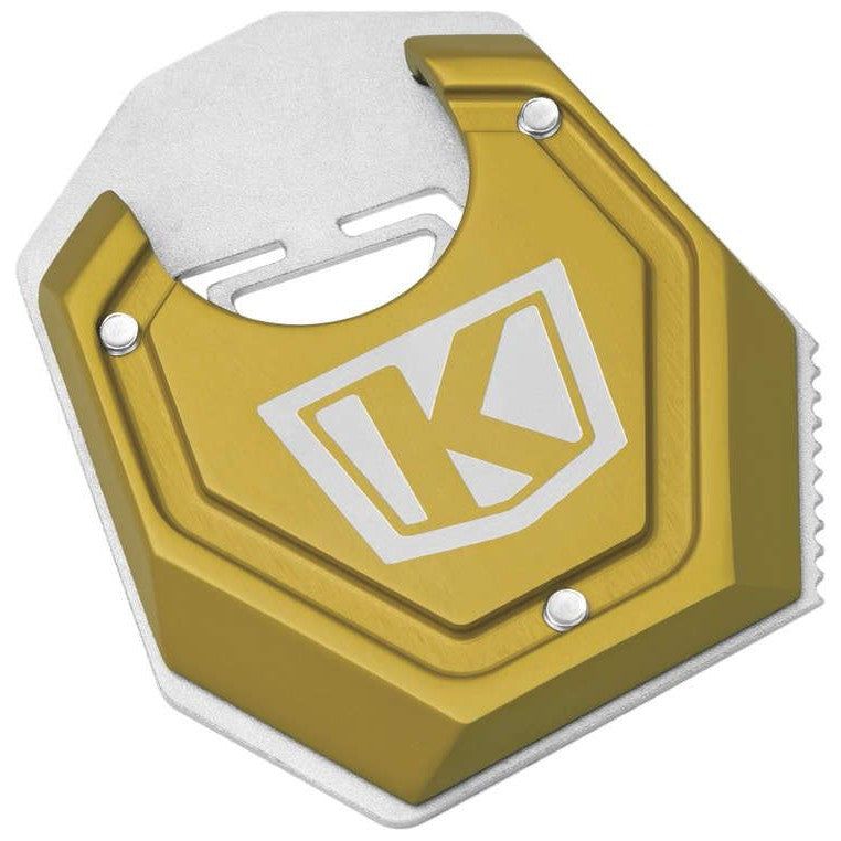 Load image into Gallery viewer, Kuryakyn Lodestar Gold Kickstand Shoe 3837
