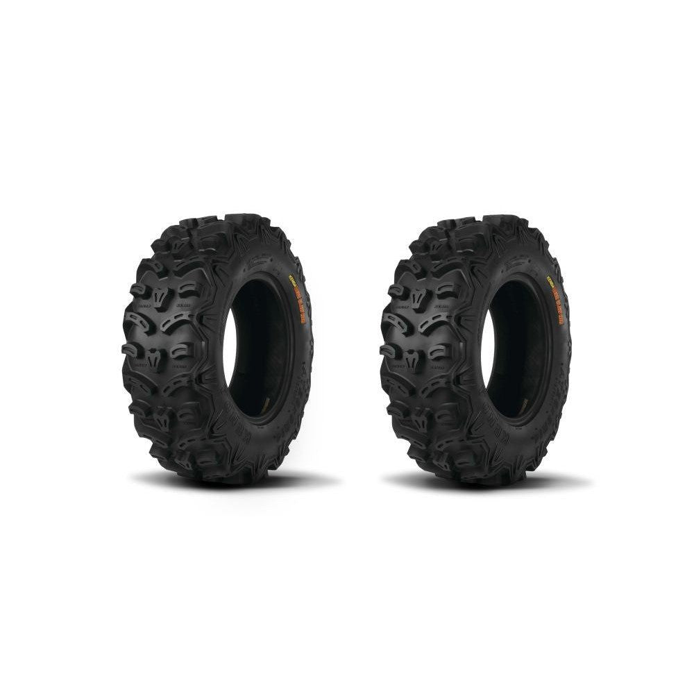 Kenda Set of Two K587 Bearclaw HTR Front/Rear Radial Tires (8 Ply) [25x8R-12]