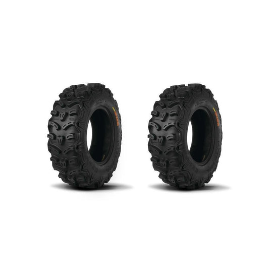 Kenda Set of Two K587 Bearclaw HTR Front/Rear Radial Tires (8 Ply) [25x8R-12]