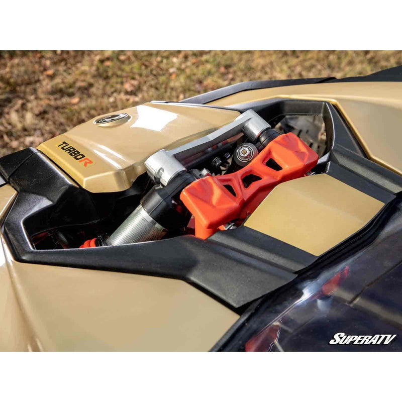 Load image into Gallery viewer, SuperATV Can-Am Maverick X3 Billet Shock Tower Brace STS-CA-X3-001-00
