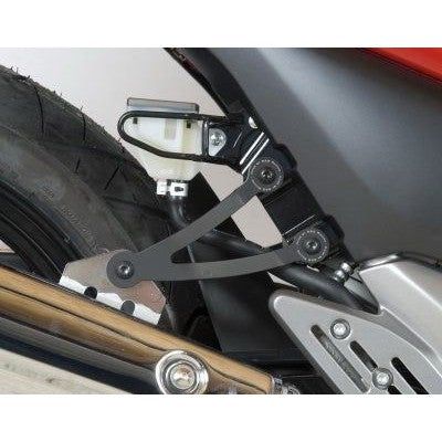 Load image into Gallery viewer, R&amp;G Racing Black Exhaust Hanger For 2013-2016 Suzuki Inazuma 250 EH0056BK
