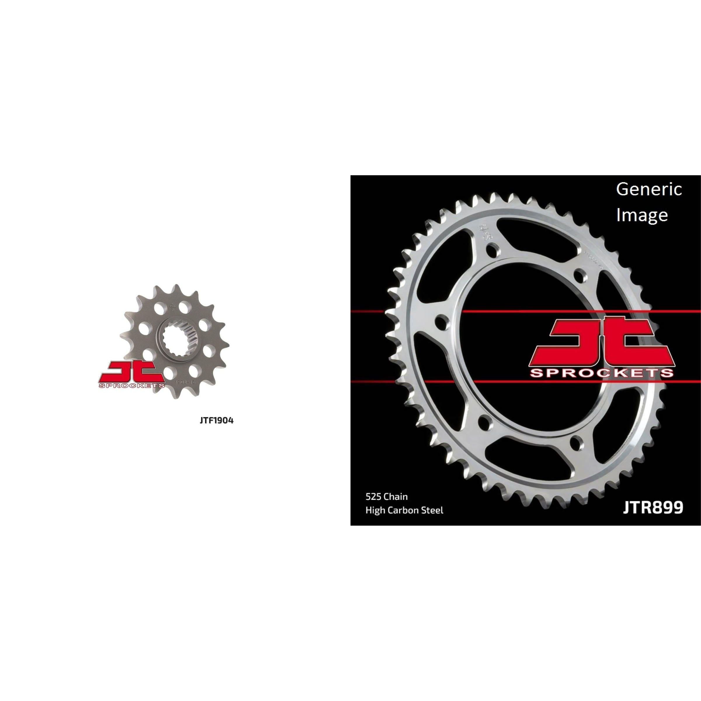 Front and Rear Steel Sprocket Kit for OffRoad KTM 990 ADV/ADV R 2010