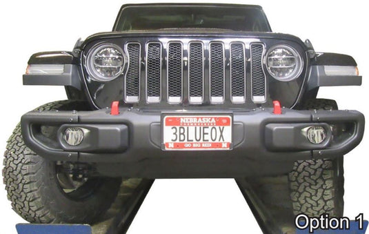 Blue Ox Ascent (7,500 lb) Tow Bar & Baseplate Combo fits Select Jeep Wrangler/Wrangler Unlimited (JL) (All Models w/Standard Bumper) (Includes 392 & 4XE) With Towed Vehicle Light Kit