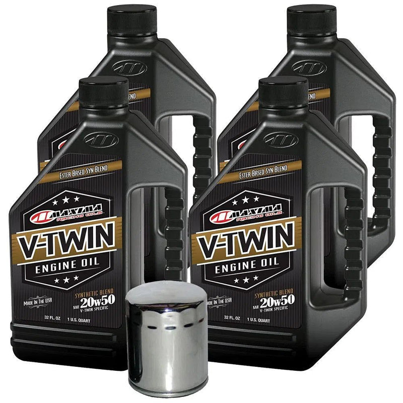 Load image into Gallery viewer, Synthetic Blend Engine Oil Change Kit Harley Davidson Sportster V-Twin HF170C
