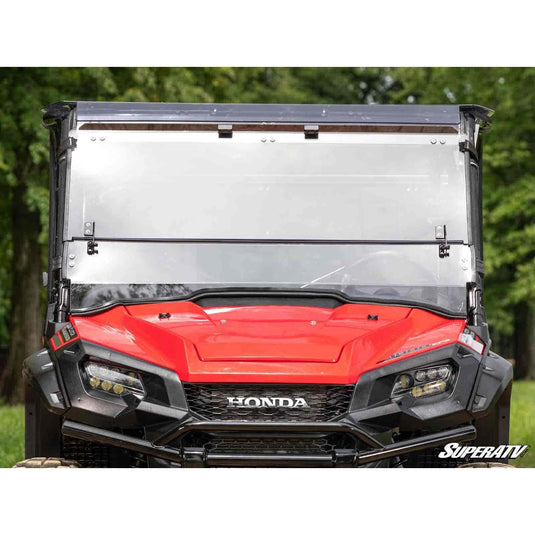 SuperATV Honda Pioneer 1000 Scratch-Resistant 3-in-1 Windshield WS-H-PIO1K5-3N1-70