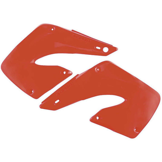 Acerbis Red Radiator Shrouds for Honda - 2071360227