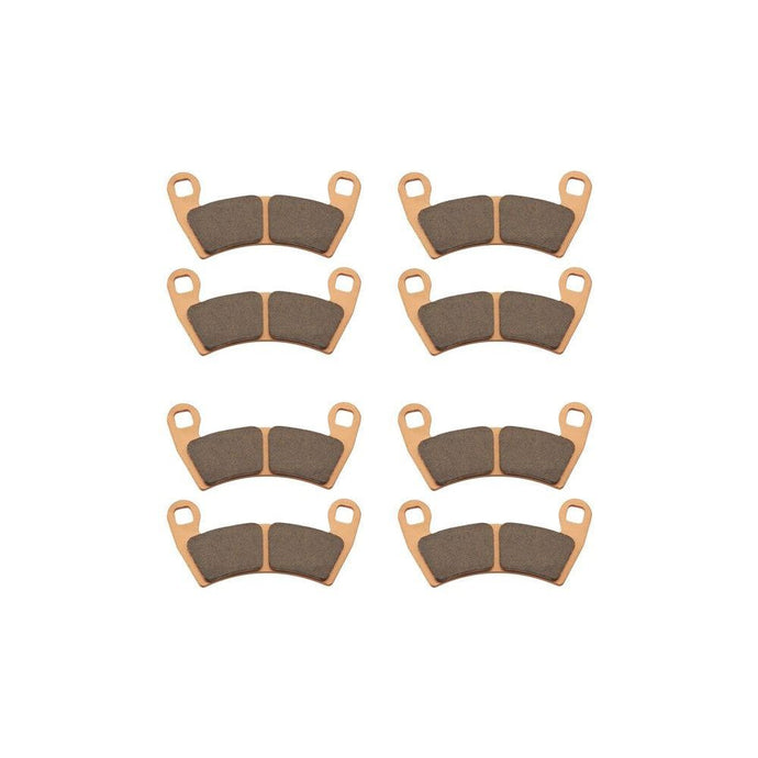 Demon Complete Sintered Brake Pad Set For Polaris Ranger 500 4x4 EFI 2012-2013