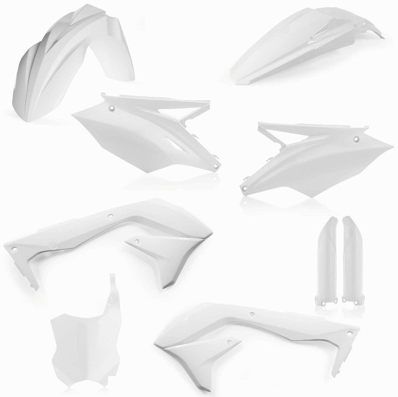 Load image into Gallery viewer, Acerbis White Full Plastic Kit for Kawasaki - 2449570002
