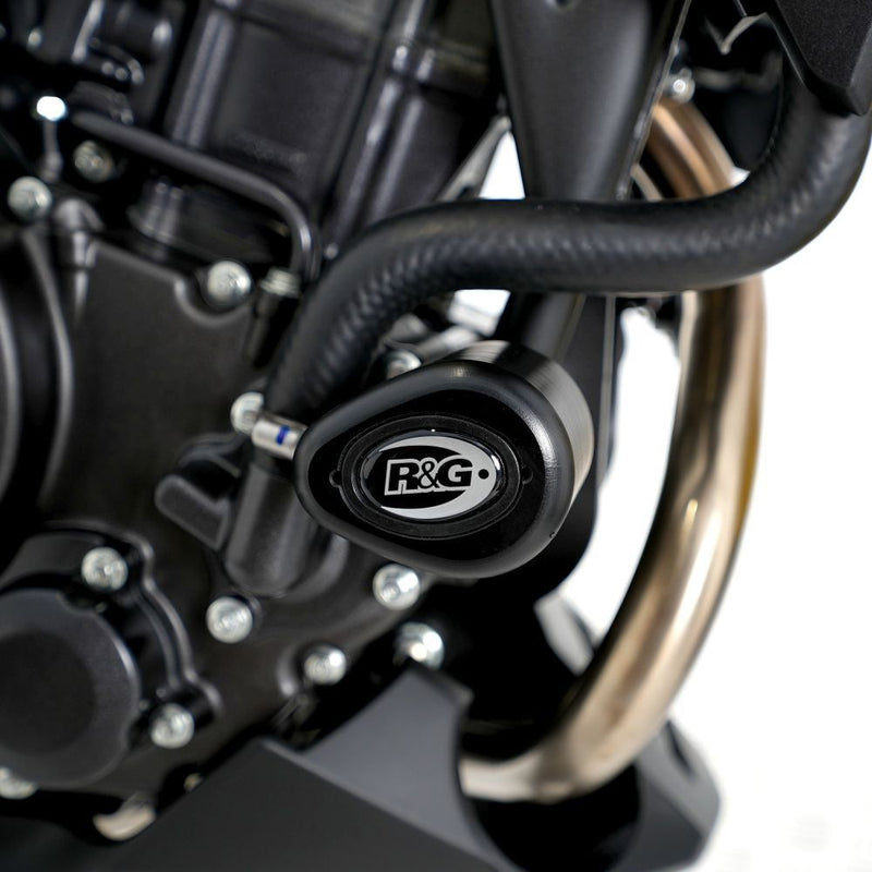 Load image into Gallery viewer, R&amp;G Racing Black Aero Style Crash Protection Bobbins For 2018-2024 Honda CB300R
