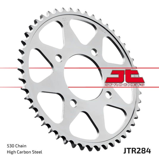 JT Sprockets Rear Steel Sprocket 43 Tooth 43T 530 Chain JTR284.43