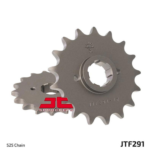 JT Sprockets Front Steel Sprocket 16 Tooth 16T 525 Chain For Honda Rebel 450 CMX450C 1986-1987 JTF291.16