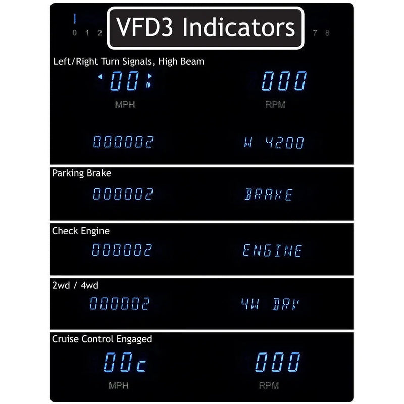 Load image into Gallery viewer, Dakota Digital 91-93 Caprice VFD3-91C-CAP-DZ LS
