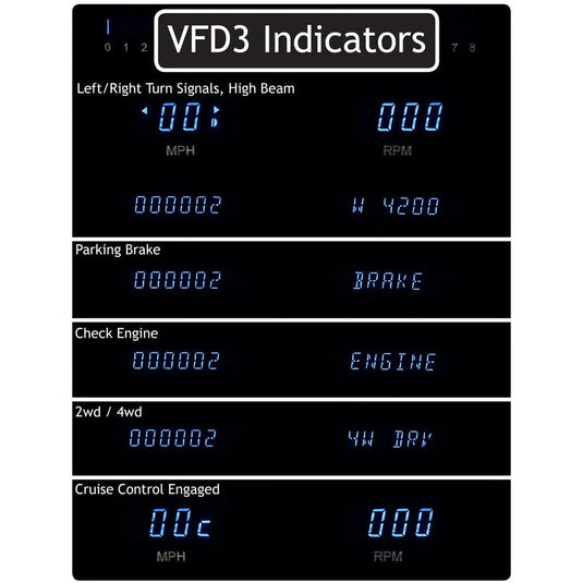 Dakota Digital 91-93 Caprice VFD3-91C-CAP-DZ LS