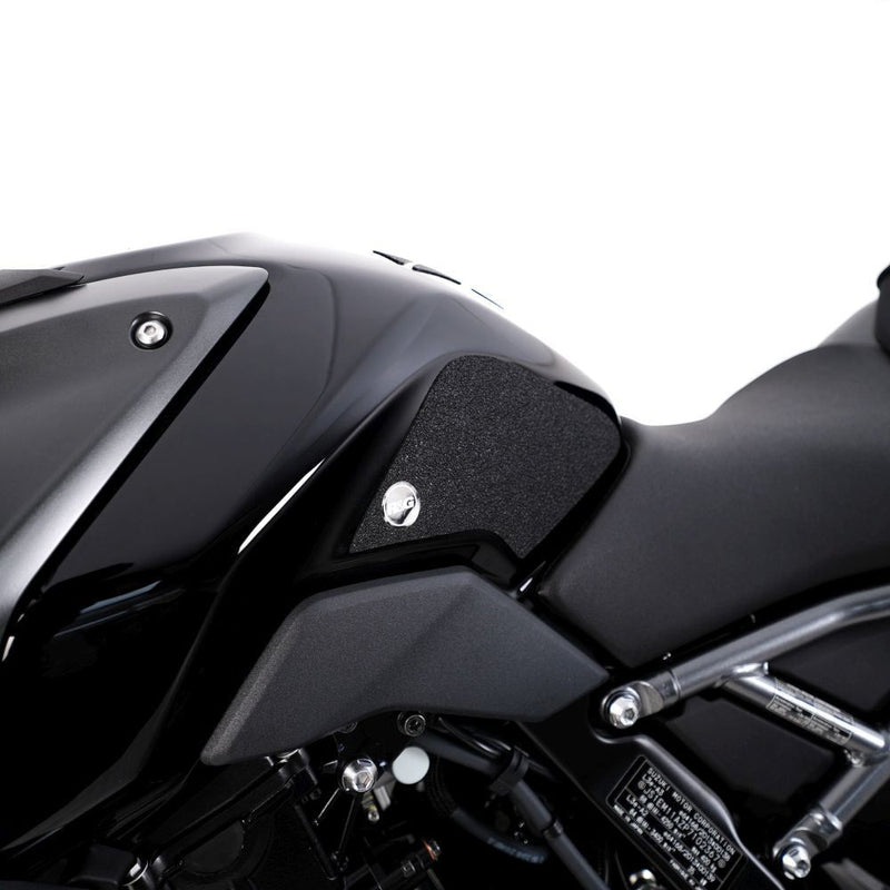 Load image into Gallery viewer, R&amp;G Racing Black Tank Traction Grips For 2024 Suzuki GSX-8R
