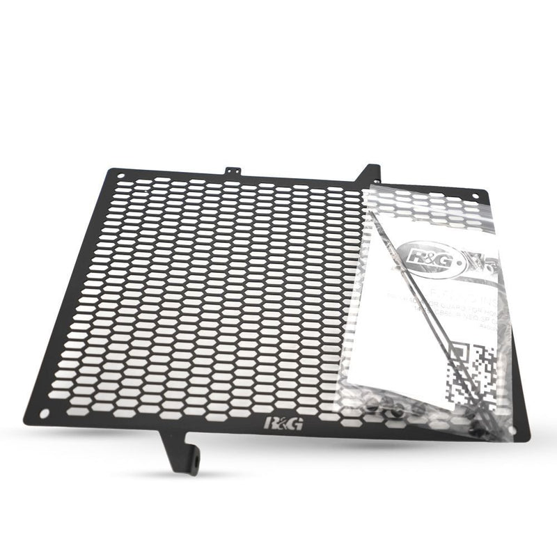 Load image into Gallery viewer, R&amp;G Racing Matt Black PRO Radiator Guard RAD0295PROBK
