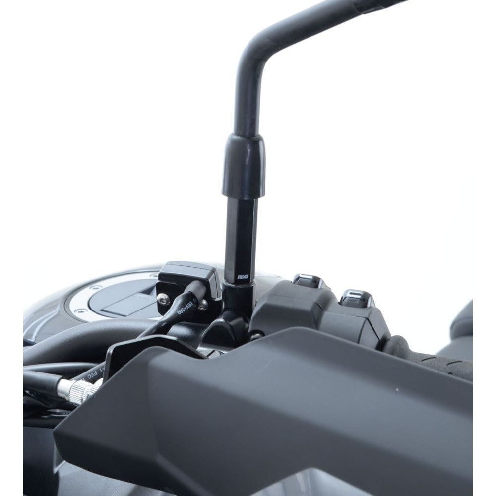 R&G Racing Black Mirror Risers For 2015-2018 Harley-Davidson Street 500 XG500