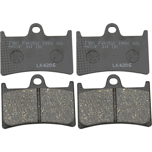 EBC Brake Pad Front Kit FA252 for Yamaha YZF R6 1999-2002