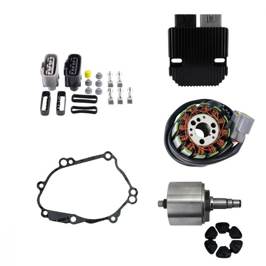 RMStator Stator Kit With Voltage Regulator , Flywheel And Cover Gasket