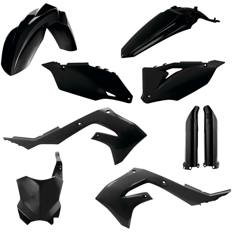 Load image into Gallery viewer, Acerbis Black Full Plastic Kit for Kawasaki - 2736290001
