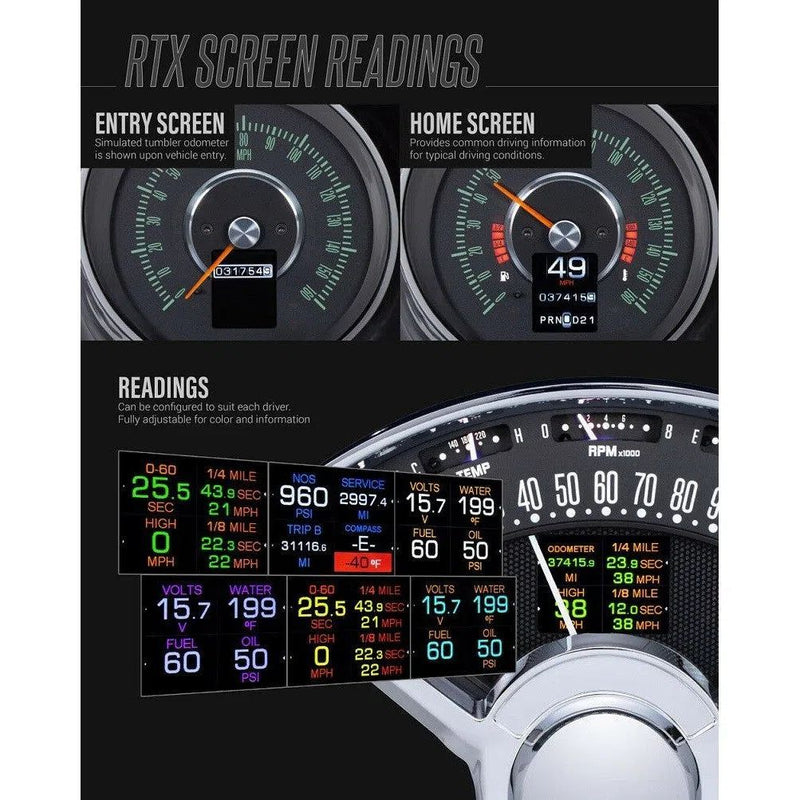 Load image into Gallery viewer, Dakota Digital 1966-77 Ford Bronco Retrotech Analog Gauge System RTX-66F-BRO-X
