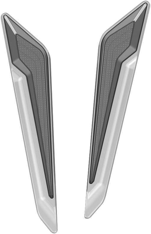 Load image into Gallery viewer, Kuryakyn Omni LED Fork Inserts Chrome
