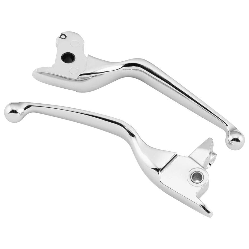 Load image into Gallery viewer, Bikers Choice Brake and Clutch lever Set For - 53804 Pair Chrome
