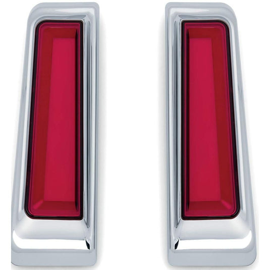 Kuryakyn Tracer LED Inserts for Saddlebag Supports Chrome
