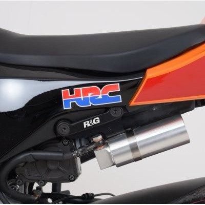 Load image into Gallery viewer, R&amp;G Racing Black Footrest Delete Blanking Plates For 2007-2024 Honda CBR600RR
