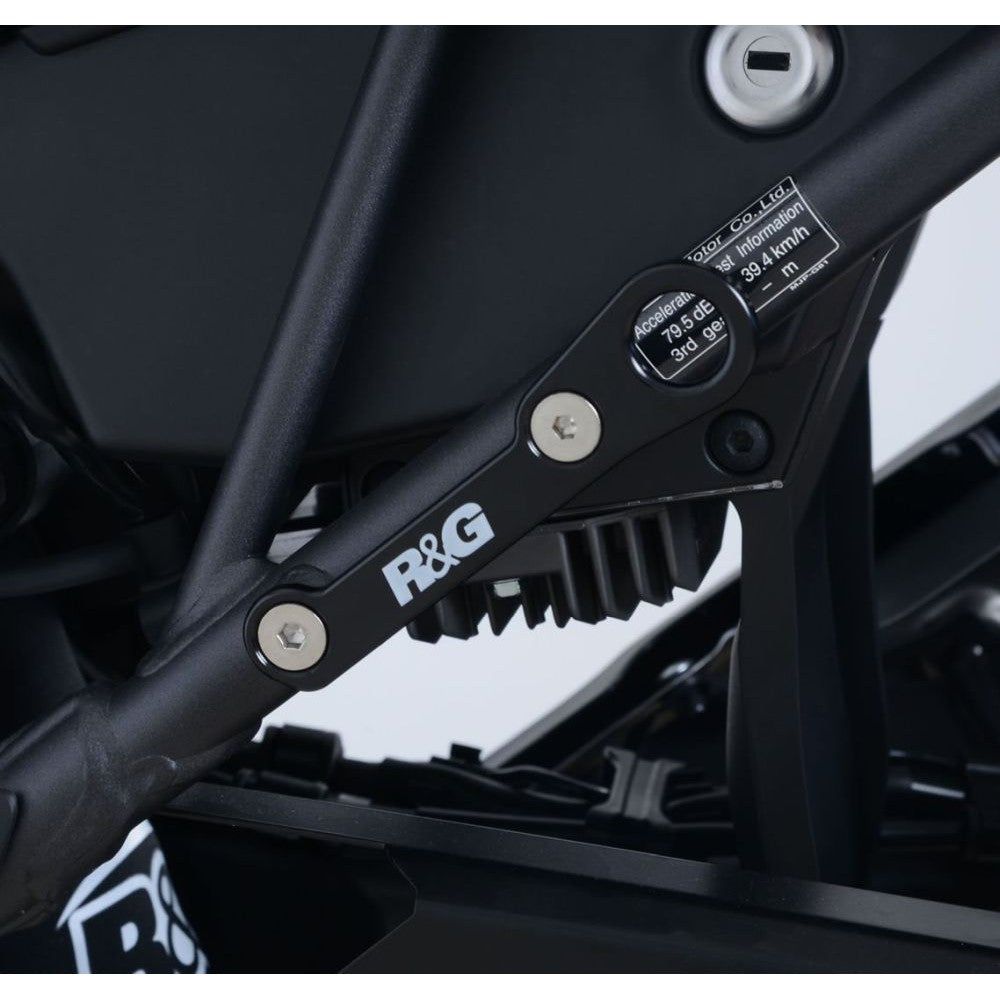 R&G Racing Black Tie-Down Hook Pair For 2017-2019 Honda CRF1000L Africa Twin