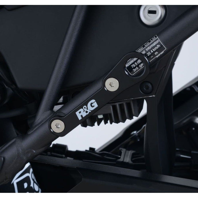 R&G Racing Black Tie-Down Hook Pair For 2017-2019 Honda CRF1000L Africa Twin