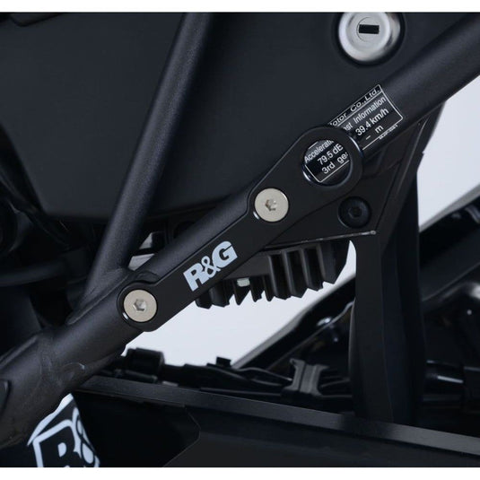 R&G Racing Black Tie-Down Hook Pair For 2017-2019 Honda CRF1000L Africa Twin