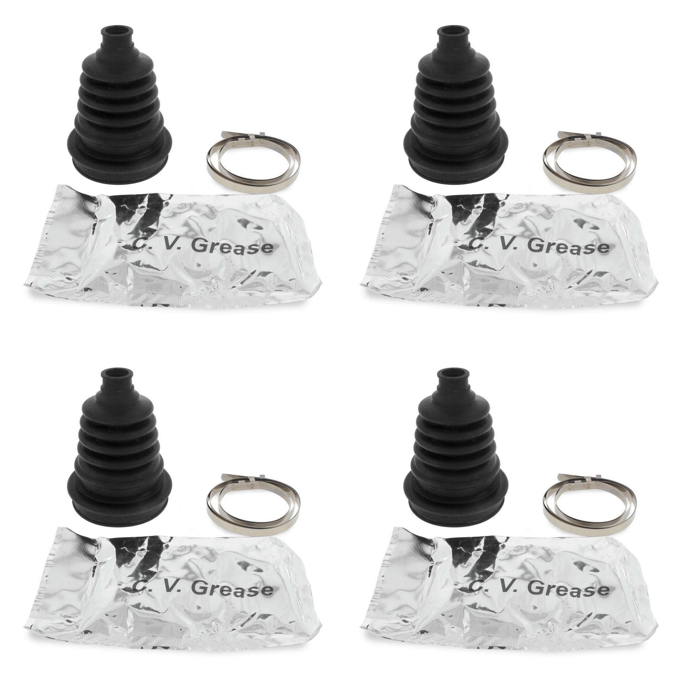 Complete Front Inner & Outer CV Boot Repair Kit LT-A400F Eiger 4wd 2003 For Suzu