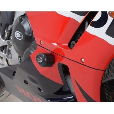 Load image into Gallery viewer, R&amp;G Racing Black Aero Style Crash Protection Bobbins For 2013-2024 Honda CBR600RR
