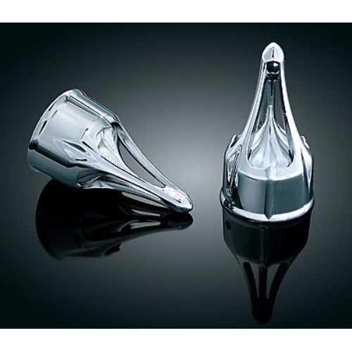 Harley-Davidson VRSCA V-Rod 2002-2006Roman Axle Caps Front Chrome by Kuryakyn