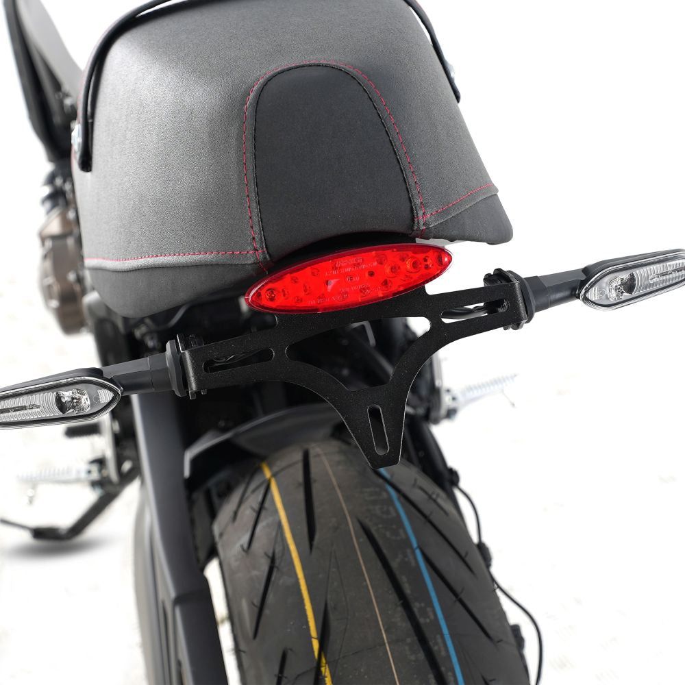 R&G Racing Black Tail Tidy License Plate Holder For 2024-2024 Yamaha XSR900 GP